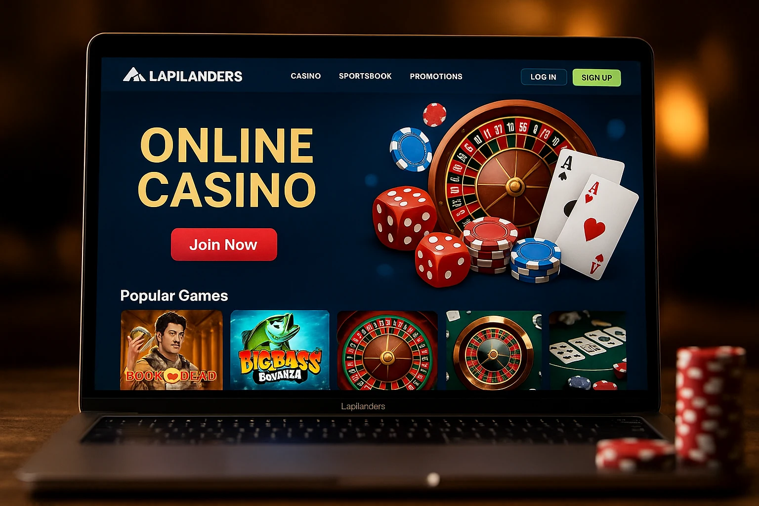 
                                Cassino Online LAPILANDERS
                                