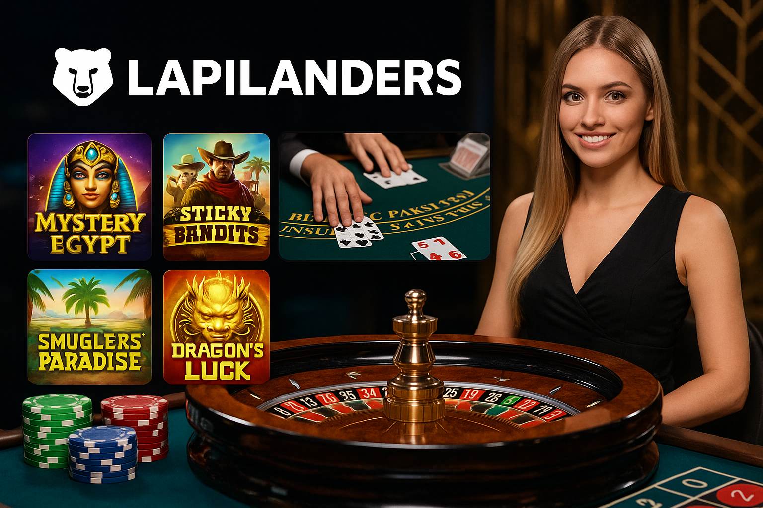 Jogos de cassino online LAPILANDERS